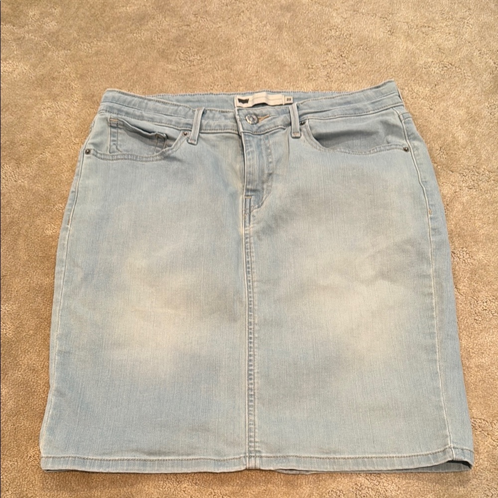 Levi’s Light Blue Denim Skirt